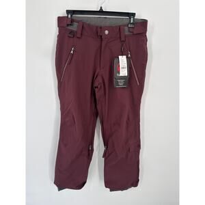 TURBINE NWT Women's Siren Snow Pants in Maroon // XS